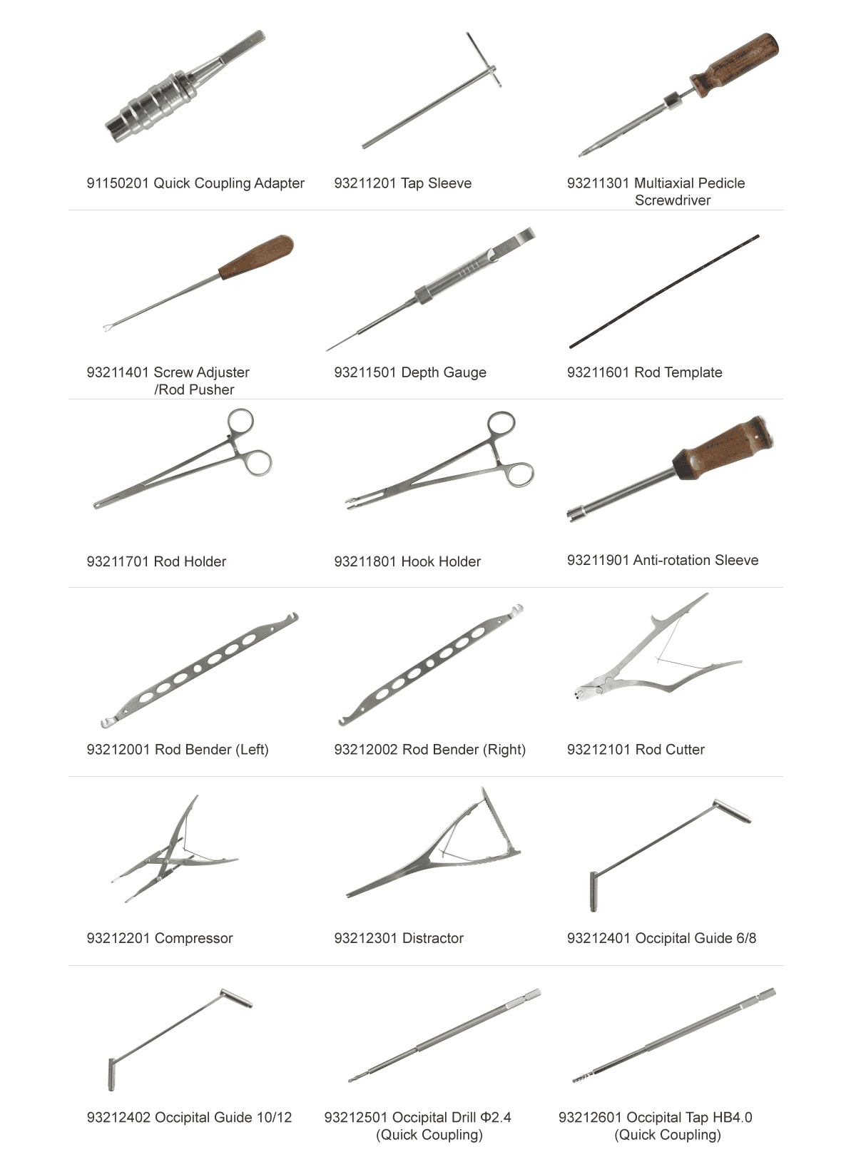 KCO 3.2 Rod Screw System - Instrument Set – Image 3